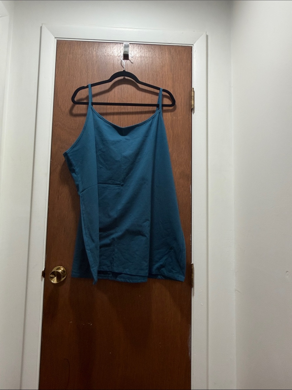 torrid Teal Slim-Strap Camisole